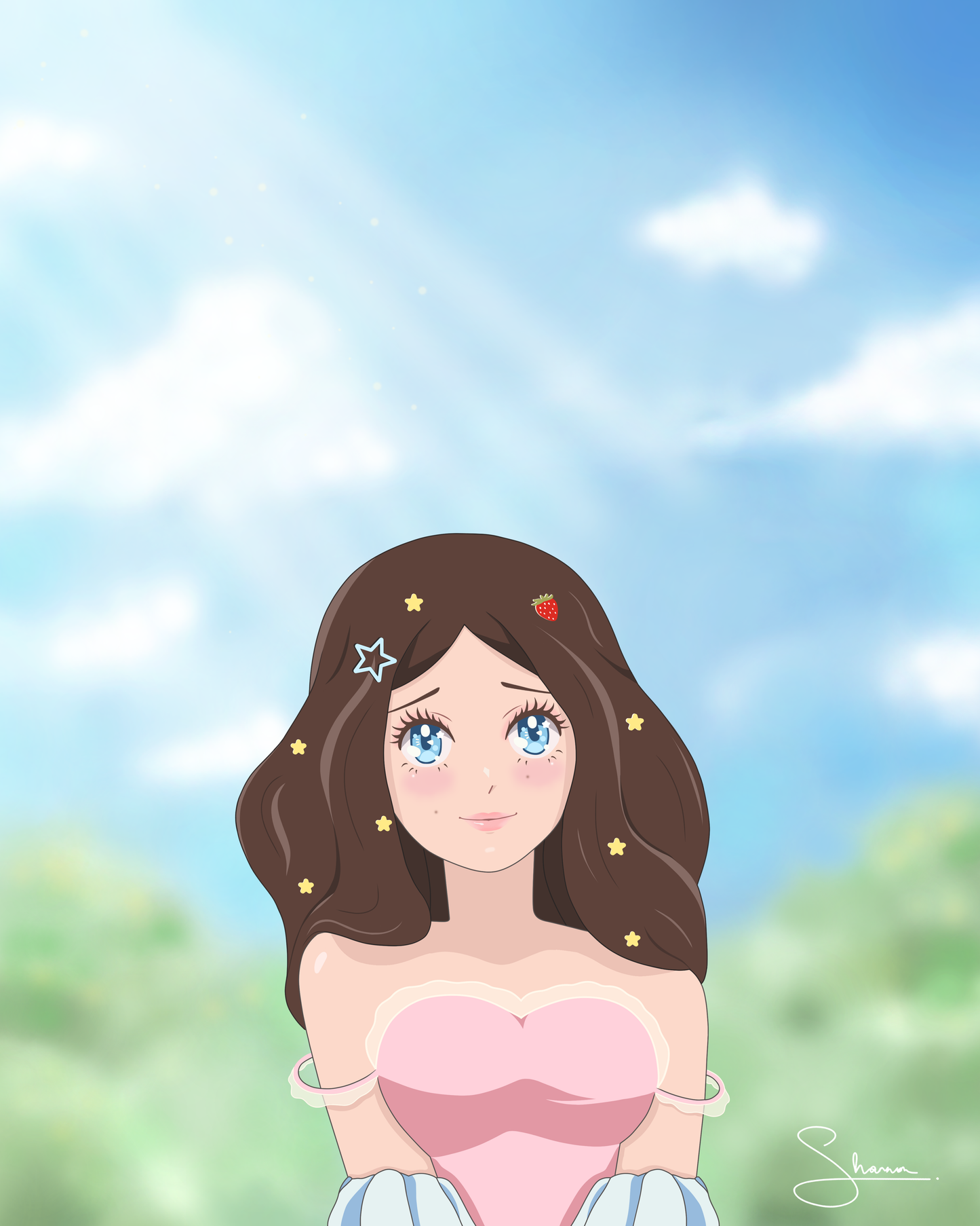 Digital Character Illustration (Original Design)
