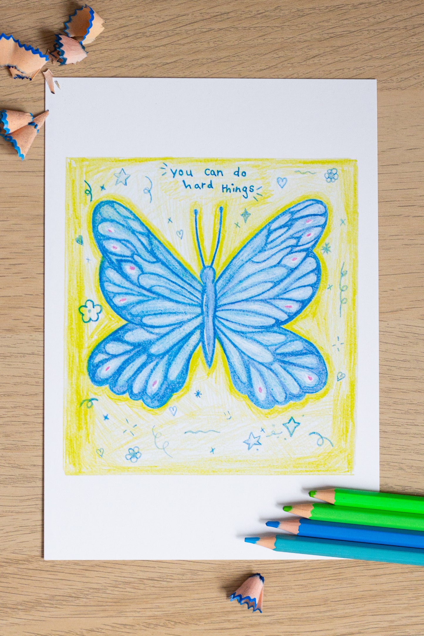 "you can do hard things" | A5 Print